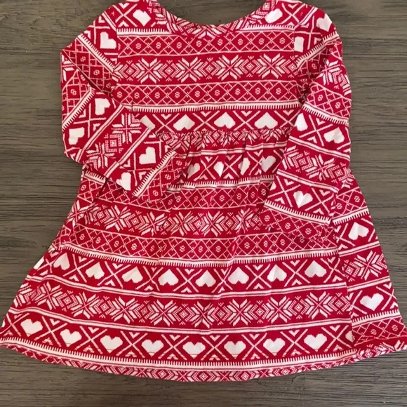 open lace back dress Ruby Princess Rosette Sleeve Red Lace Dress – Mia Belle Girls main image 1